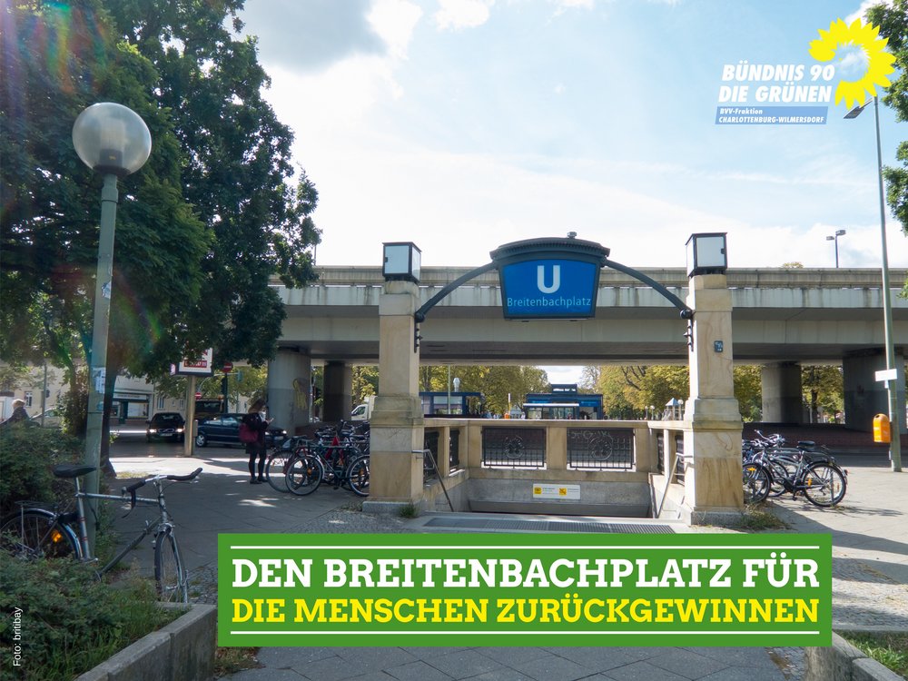 Den Breitenbachplatz für die Menschen zurückgewinnen
