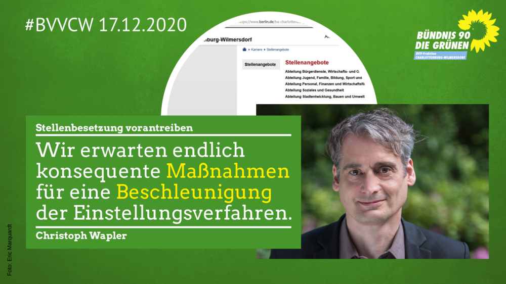 Stellenbesetzung vorantreiben