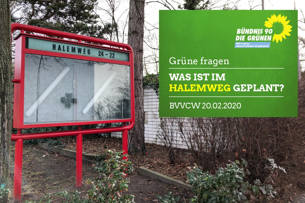 Was ist im Halemweg geplant?