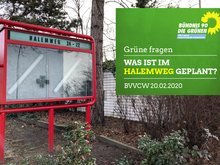 Was ist im Halemweg geplant?