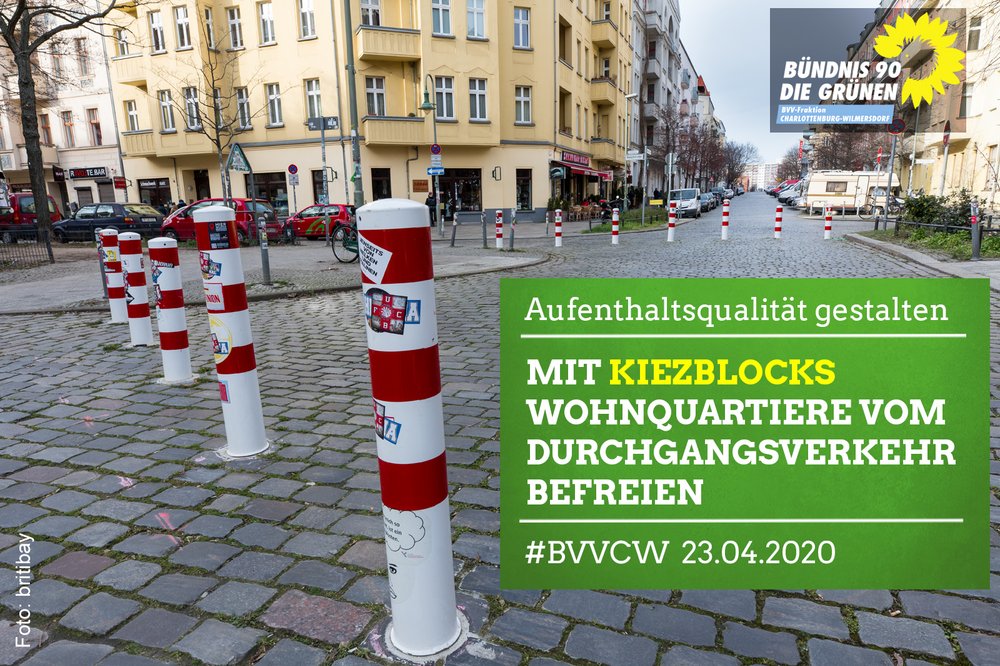 Mit Kiezblocks Wohnquartiere vom Durchgangsverkehr befreien