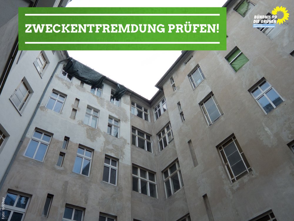 Zweckentfremdung prüfen