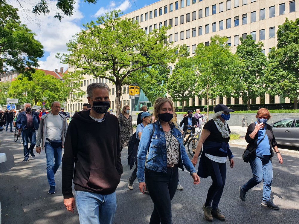 Christoph Wapler, Fraktionsvorsitzender und Kirstin Bauch, Kreisvorstand