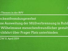 Grüne Themen in der BVV