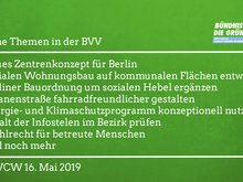 Grüne Themen in der Mai-BVV