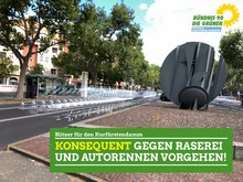 Blitzer für den Kudamm - konsequent gegen Raserei und Autorennen vorgehen!